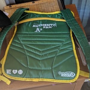 NWOT A's Backpack Catcher's Chest Protector